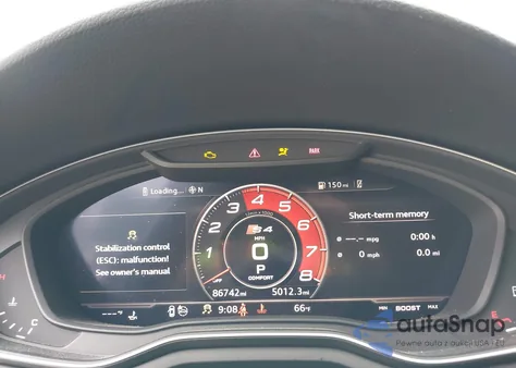 2018 Audi S4 3.0T Premium Plus from USA, damaged, VIN WAUB4AF49JA001234